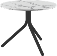 Black Poseidon Side Table